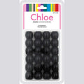 Chloe Bead Round Jumbo Black