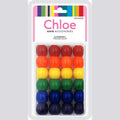 Chloe Bead Round Jumbo Rainbow