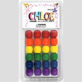 Chloe Bead 2450 Wood Rainbow