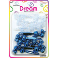 Chloe Barrett 16 Chubby Ribbon Glitter Blue