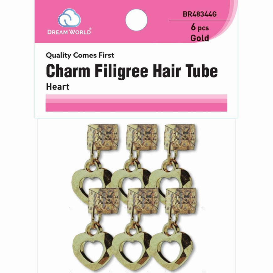 Brittny Hair Accessories Pendant Tube Heart