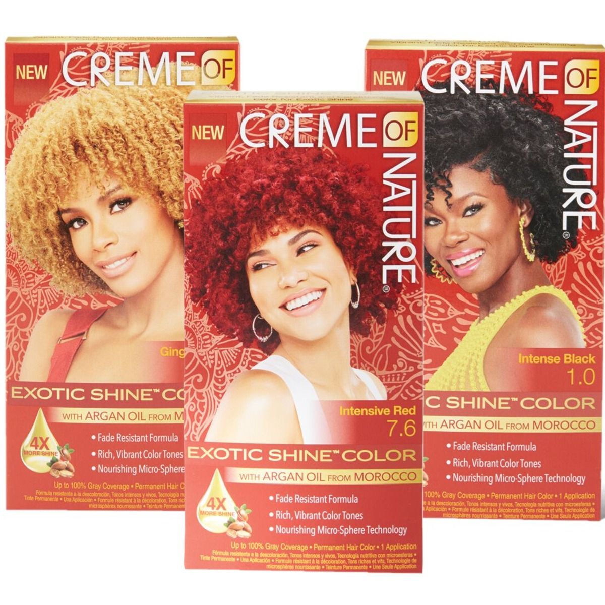 Creme Of Nature Exotic Shine Color [Various Color Options]
