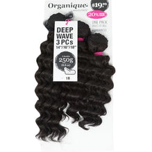 Shake-N-Go Organique Mastermix Weave - DEEP WAVE 3PCS (14/16/18 Inch) #1B
