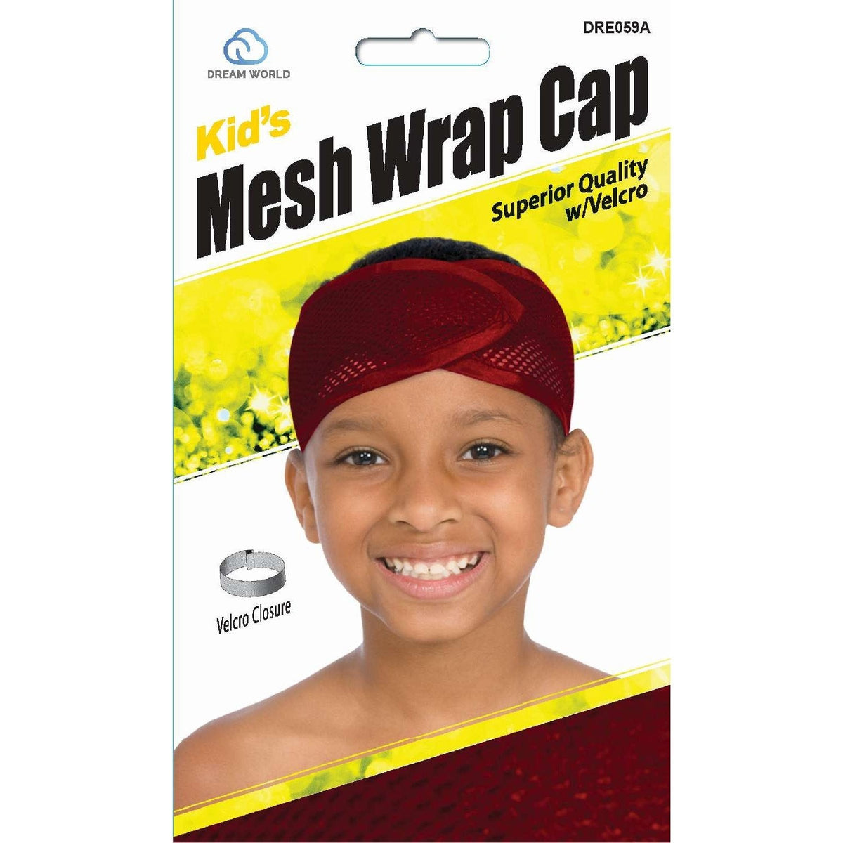 Dream Kid-Mesh Wrap Cap Velcro