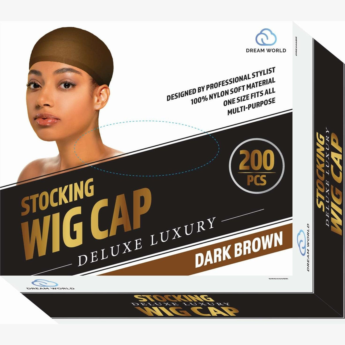 Dream Women-Stocking Wig Cap  100 Count