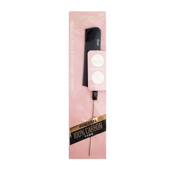 Annie 100% Carbon Pin Tail Comb #174