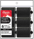 Annie Foam Rollers - Jumbo - 6 Pack - #1065