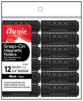 Annie Snap-On Magnetic Rollers - Medium - 12 ct- #1233