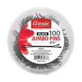 Annie 2 3/4" Jumbo Pin 100ct #3137 - Black