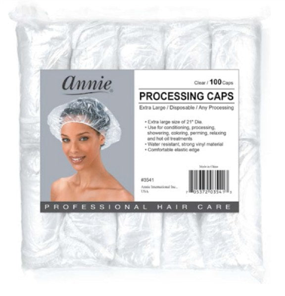 Annie Processing Caps X-Large 100ct #3541 - Clear