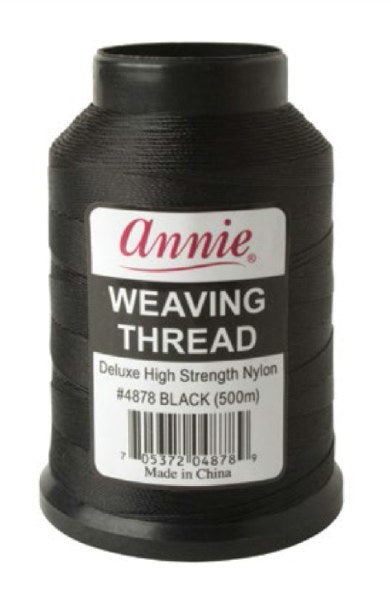 Annie High Strength Thread 500m 4878 - Black